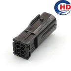 4pin auto waterproof electric plastic wire harness connector 6188-5516