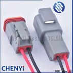 DT 2 3 4 6 8 12 Pin Automotive Sealed Electric Plug male female Waterproof Connector Wire Harness DT06-2S DT04-2P For Deutsch