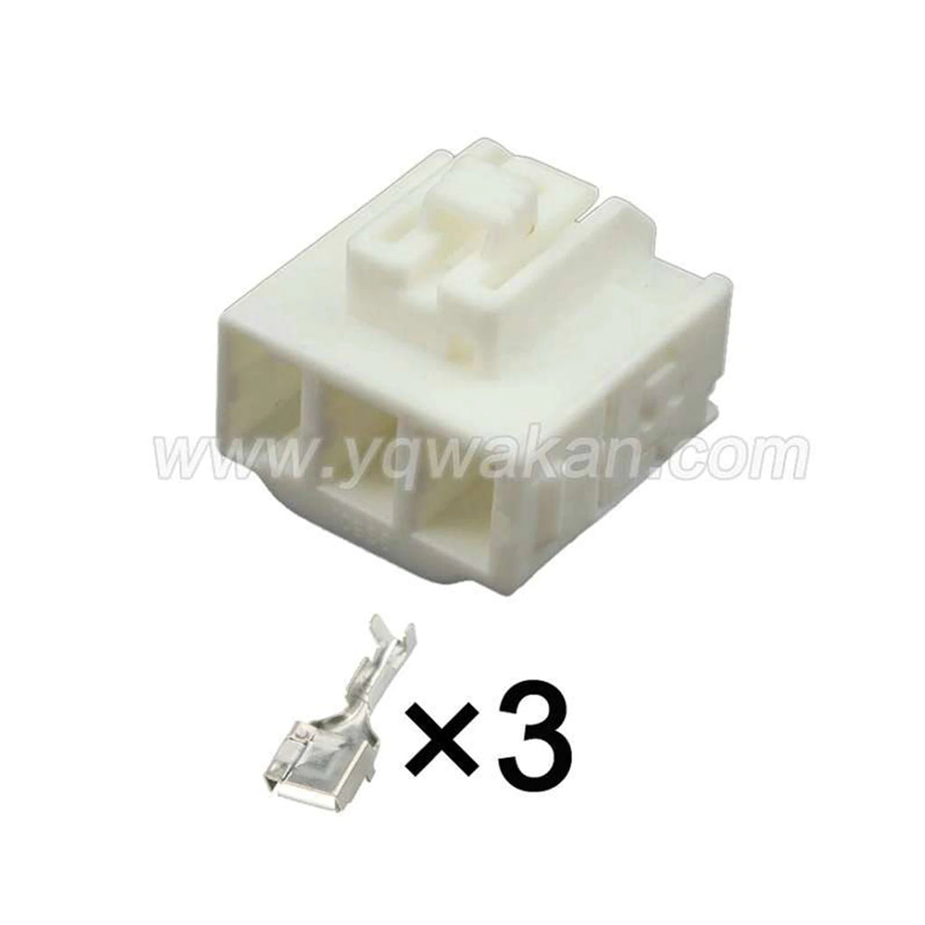 3-Pin Connectors Unsealed 7.8mm Male Female Connectors Automotive Electrical Wire Harness Cable Socket 7282-3030 7283-3030