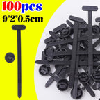 Nylon Cable Tie Buckle Auto Fastener Screw Self-Locking Zip Ties Car Trunk Engine Guard Panel Wire Management Strap Fixed Tools