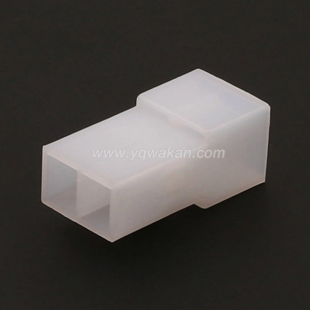 2 PIN Unsealed Automotive Plug 6.3mm Male Female Connectors Connector With Terminal Pins 180924 0-180923-0