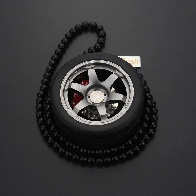 Creative Wheel Hub Brake Shock Absorber Car Pendant Up-market Customization Car Interior Ornaments Accessories Amagi