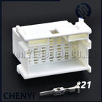 21 Pin female or male Automobile power amplifier Connector Electrical Wire Socket With Pins 967635-1 2-967630-1 7-968975-1