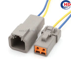 1 set cable wire harness connector housing plug connector DTP04-4P ATP04-4P DTP06-4S ATP06-4S DTP06-2S DTP04-2P