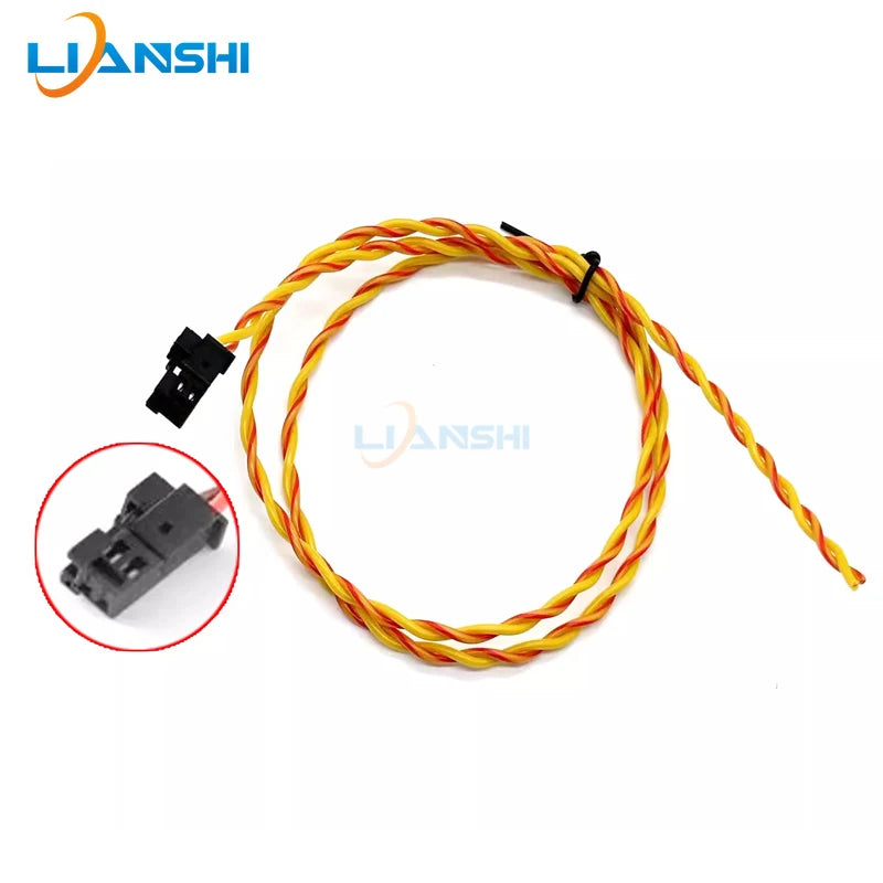 Mercedes-benz car audio system modification, low-frequency and high-frequency center speaker 1-inch 2-plug adapter harness