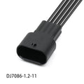 805-031-541 is suitable for BMW brake light rear taillight wiring harness plug with 8-pin hole DJ7086-1.2-21