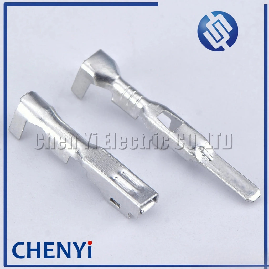 50 Pcs 2.2 mm Car Splices Wire Terminal Auto Connecting Crimp Type Stamping Pins 8240-0264 8240-0263 G337 8100-3803 G78