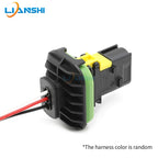 3-hole new energy vehicle connector 1-1418448-1 Harness plug waterproof sheath 1-1670730-1 1-1703843-1