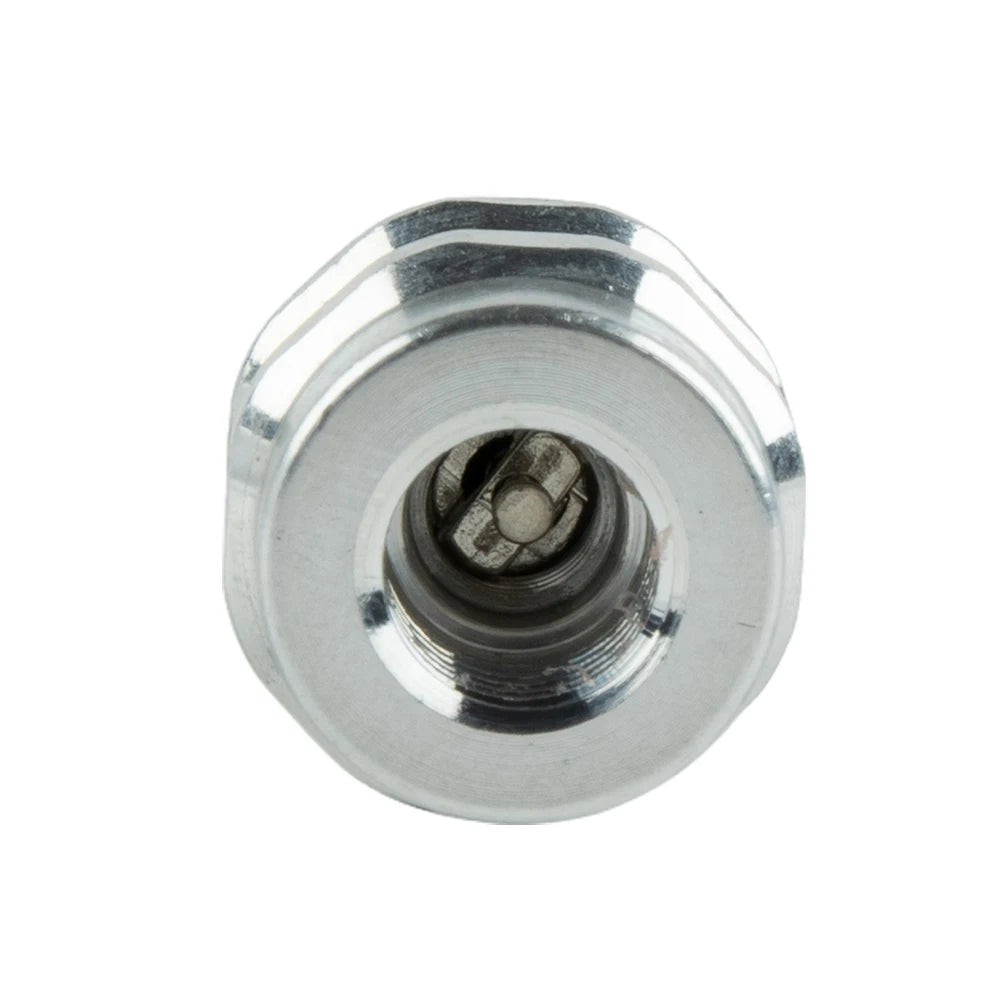 A/C Service Valve High Side R-134a Port Adapter With Replaceable Valve Cores Air Conditioning Pipeline