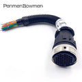 1 Set 48 Pin Car Urea Pump Socket Electrical Cable Connectors Waterproof Female Wire Harness Plug For DCU