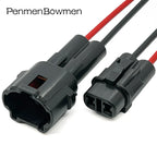1 Set 1 2 3 4 Pin MT090 Auto Socket Motorcycle Housing Electrical Cable Connectors Waterproof Female Male Wire Harness Plug