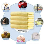 Thickened Large PVA Deer Skin Towel Car Wash Towel Pet Absorbent Towel Hair Dryer Home Car Cleaning Cloth Soft Surface Wipe Amag