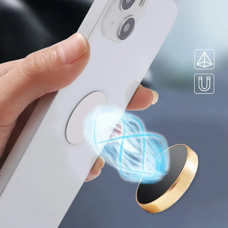 1/20Pcs Magnetic Metal Plate For Magnetic Car Phone Holder Universal Iron Sheet Sticker Stand Mobile Phone Magnet Holder Mount