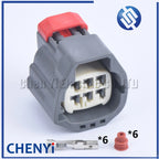 6 Pin male or female 7282-5553-10 7283-5553-10 Electric Pump Plug Waterproof Electronic Fuel Pump Assembly Wire Sockets