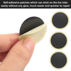 Quick-Fix Glue-Free Bicycle Tire Repair Patche 1/30/50pcs Durable Protection for Mountain Road Bikes with Easy Application amagi