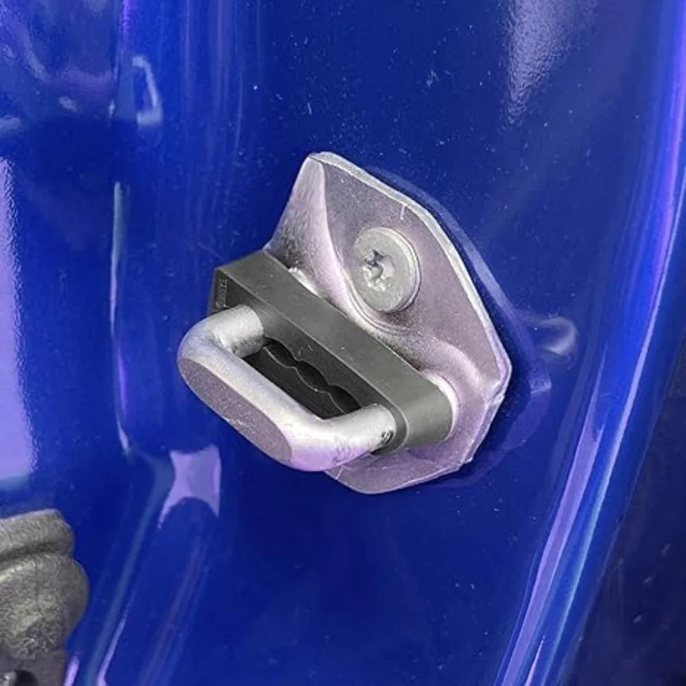 Car Door Latch Stopper Damper Buffer Pad Anti Rattle Silicone Shock Absorber Sound Insulation Noise Reduction Sticker Accessory