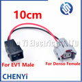 1 Pcs Fuel injector Adapters Harness Connector For Denso to EV1 Jetronic Male Female convert Wired Adapters Harness Wiring