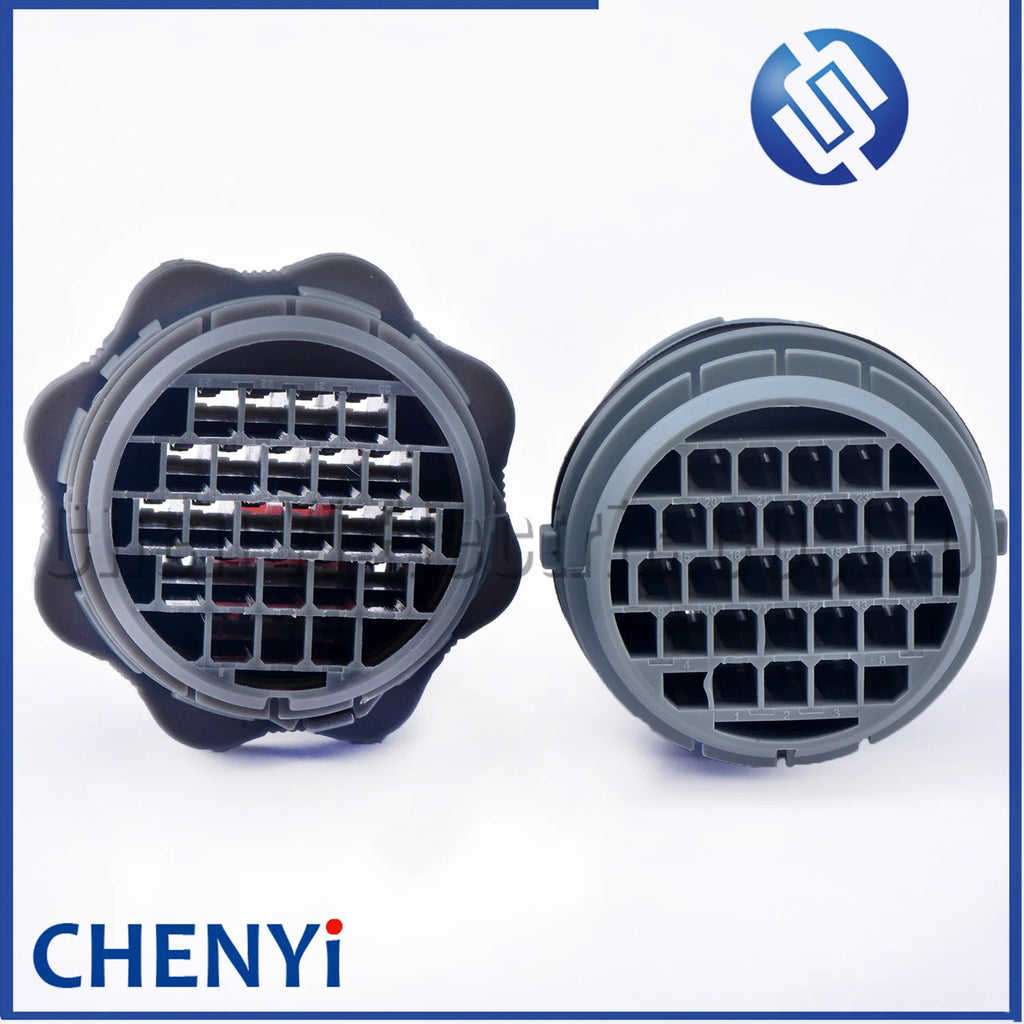 23 Pin grey male or female Car Door body plug instrument connector For Peugeot 206 207 Citroen Picasso Xsara Sienna Elysee C2