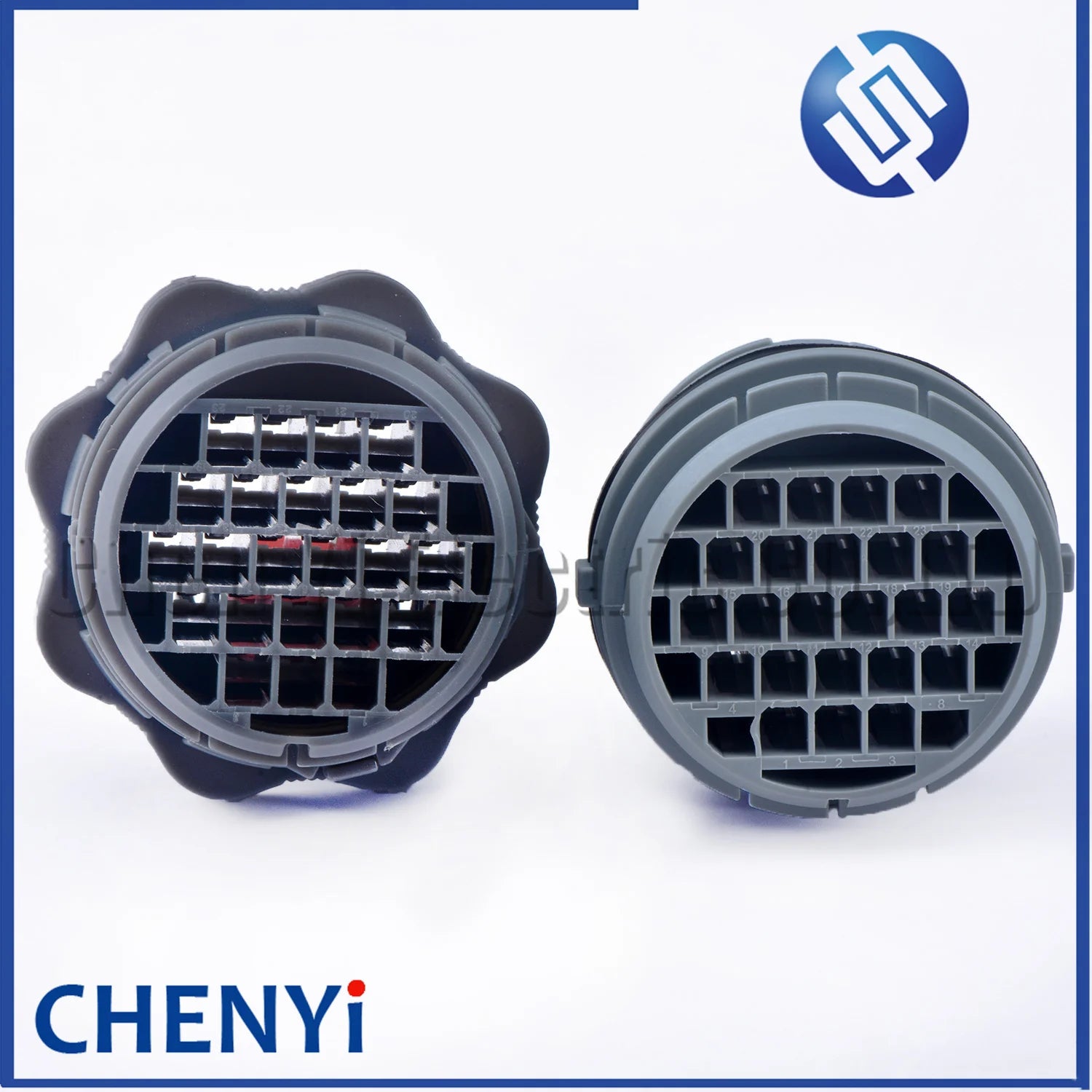 23 Pin grey male or female Car Door body plug instrument connector For Peugeot 206 207 Citroen Picasso Xsara Sienna Elysee C2