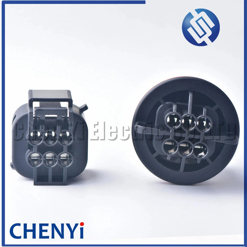 6 Pin Automobile Headlight Wiring Harness Waterproof plug connector MG643866-5 For Hyundai Freddy ix35 Rena Santa Fe
