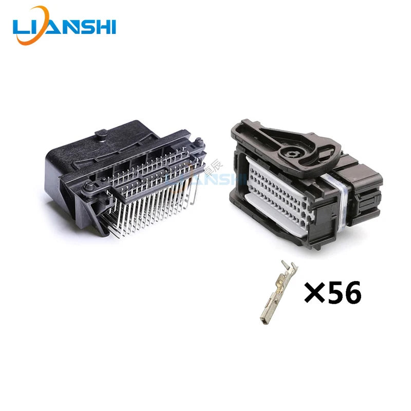 PPI0001501 car connector 64-hole wire harness plug 2209129-1 connector sheath with terminal 13648596
