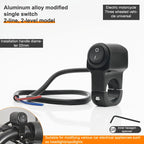 Motorcycle Headlight Switch Spotlight Fog Light Button Retro Moto Pit Dirt Bike Motorbike Accessories ATV Three Speed Adjustment