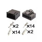 51128-1601 is suitable for Honda CRV Old Civic Android navigation 16-hole wiring harness plug DJ7161-1-1.6-11/21