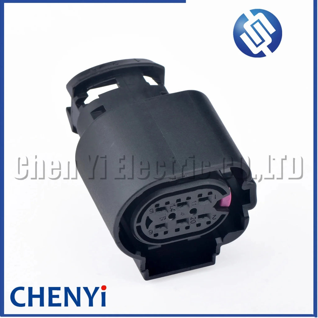 6 Pin Automotive waterproof connector Exhaust valve Throttle Wire harness plug 8V1973713 1823776 1823777 8V1 973 713