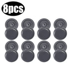 4/8pcs Car Safety Seatbelt Stopper Buckle Adjust Seat Belt Spacing Limit Stop Plastic Anti-slip Button Retainer Car Interior