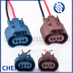 2 Pin Auto connector Fog Light Lamp headlight high low beam lamp Wiring Harness Plug 9005 HB3 9012 9006 HB4 For Toyota Honda GM