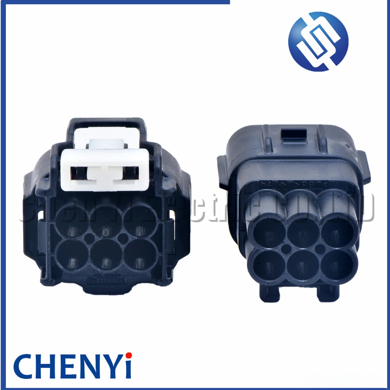 6 Pin Automobile waterproof connector Headlamp fog lamp plug 6189-7535 6189-7534 For Chevrolet Sail Chang'an Auchan CS55 CS75