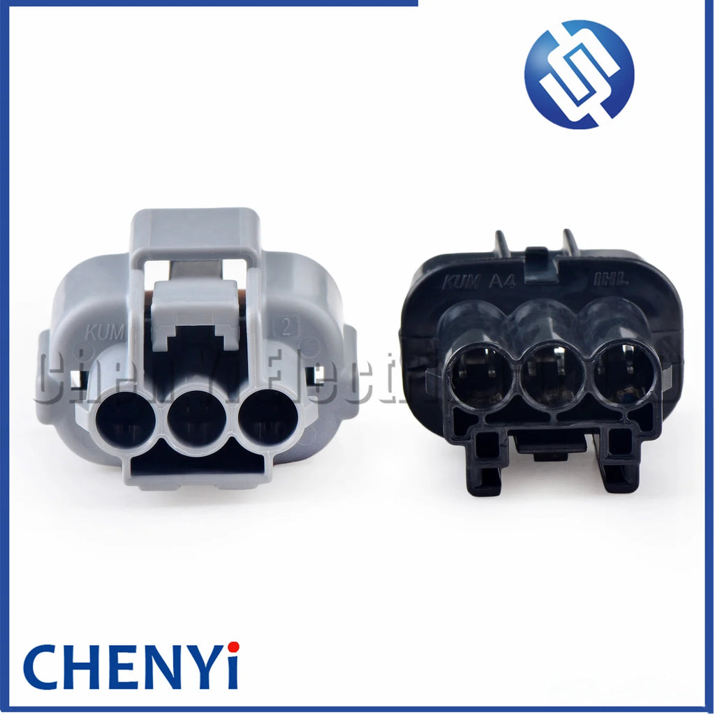 3 Pin auto waterproof connector sensor wiring cable plug PU465-03127 For Mitsubishi Outlander EVO 7,8,9 juara Ignition Coil Plug