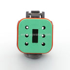 6 Pin Automotive 1.6mm Male Female Waterproof Connector Wire harness plug DT04-6P-C017 DT06-6S-C017 Black