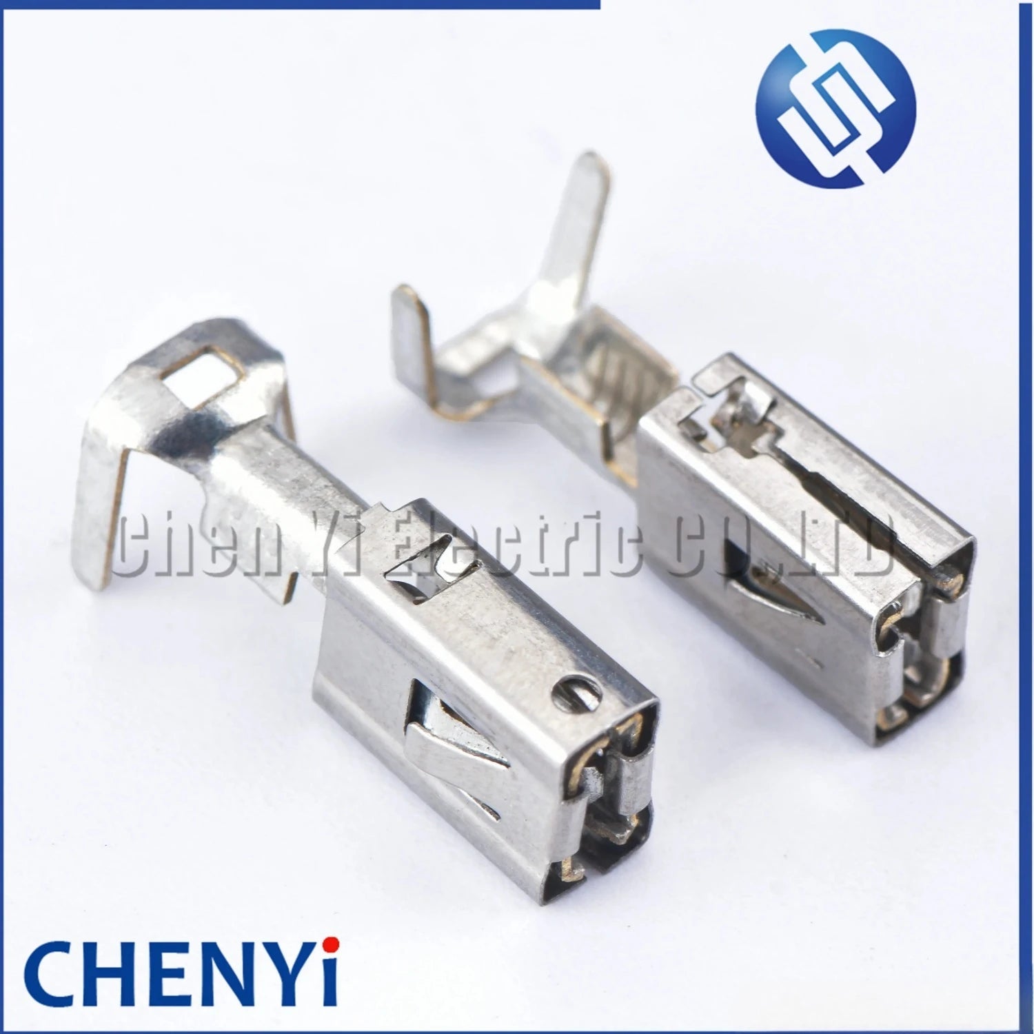 20 Pcs 6.3 MM Auto Crimp Wire Terminal Loose Car Connector Mental Pins G394 Tinned Copper Terminal 1241410-1 1241412-1 1241414-1