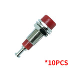 20/50/100PCS 2mm Banana Female Socket Jack with Insulated Copper Wiring Terminal—Ideal for Panel Testing and Speaker Connections