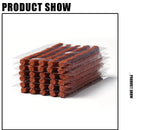 Tire Repair Tool Kit with Rubber Strips Tubeless Tyre Puncture Studding Plug Set Motorcycle Bike Truck Repair Accessories Amagi