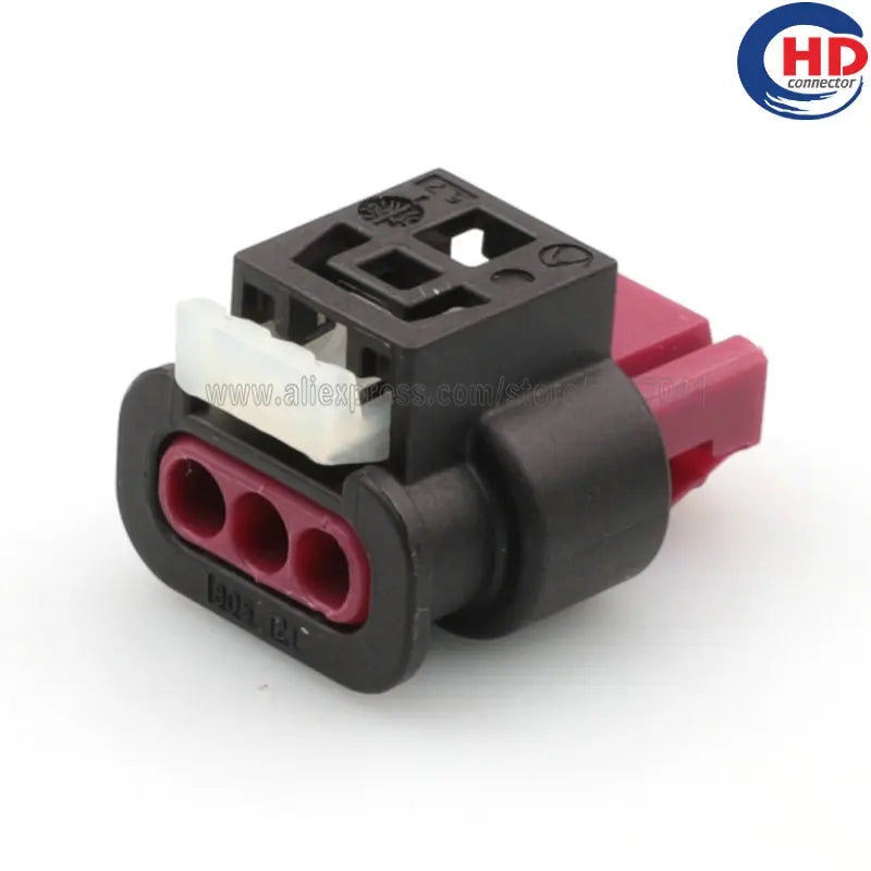 3pin auto waterproof electric plastic wire harness connector 805-121-524