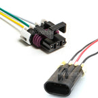 3 Pin waterproof black Metri-Pack1.5mm male or female temperature Sensor Plug auto connector 12129615 12110293 12052845