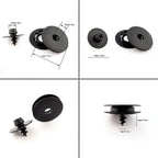 2 Pcs Universal Car Floor Mat Carpet Clips Fixing Grips Floor Holder Anti Skid Fastener Retainer Car Accessories