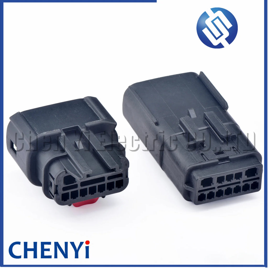 12 Pin Automotive waterproof connector Car headlight plug 160111-6001 160112-6001 160111-6051 160112-6017 For Chevrolet GM