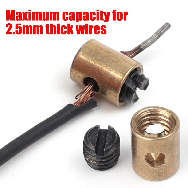 Motorcycle Throttle Cable Core Brake Bolt Pin Motocross Motorcycle Beach Bike Throttle Pull Cable Brake Stop Bolt Pin 50CC-250CC
