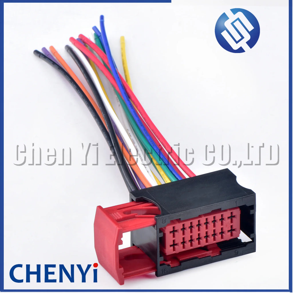 16 Pin Engine Compartment Fuse Box connector Wiring Harness cable plug For Peugeot 206 207 307 308 Citroen C2 c-quatre Triumph