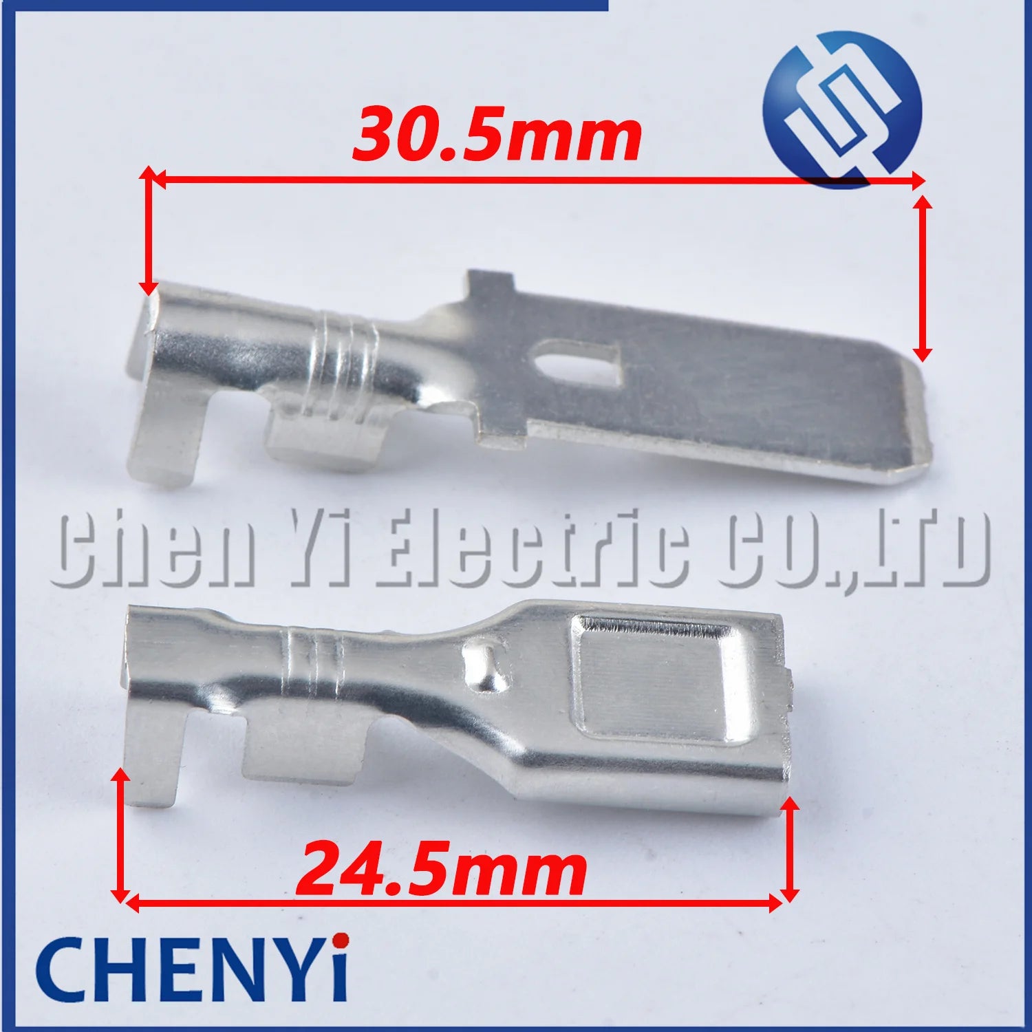 20 Pcs 7.8 mm Brass tin-plating Crimp Terminal Connector Pins Contacts DJ625-7.8*0.8C 8242-4068 G243 DJ615-7.8 8232-4238 G242