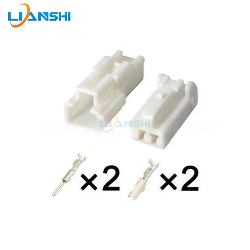 DJ7026Y-2.2-21/11 is suitable for the 2-hole wiring harness plug 7282-1020 of the Hyundai Kia rearview radar image