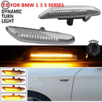 1 Pair Car Dynamic Turn Signal Light LED Side Marker Lamp For BMW E46 E90 E87 X3 E83 X1 E84 X5 E53 E91 E92 E60 E61 E81 E82 E88
