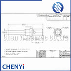 50 Pcs Female male Stainless Steel Gold Plate Terminal Pin 14–12 AWG Wire Size 0460-220-123 0462-210-1231 For Deutsch DTP
