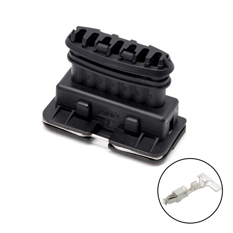282236-2 TE type 2-7 hole automotive wiring harness connector 282189-1 Sensor plug 282191-1