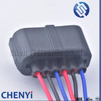 6 Pin 184060-1 Accelerator Pedal pcb Connector Auto Pump Wire Harness plug For Ford Focus Hyundai