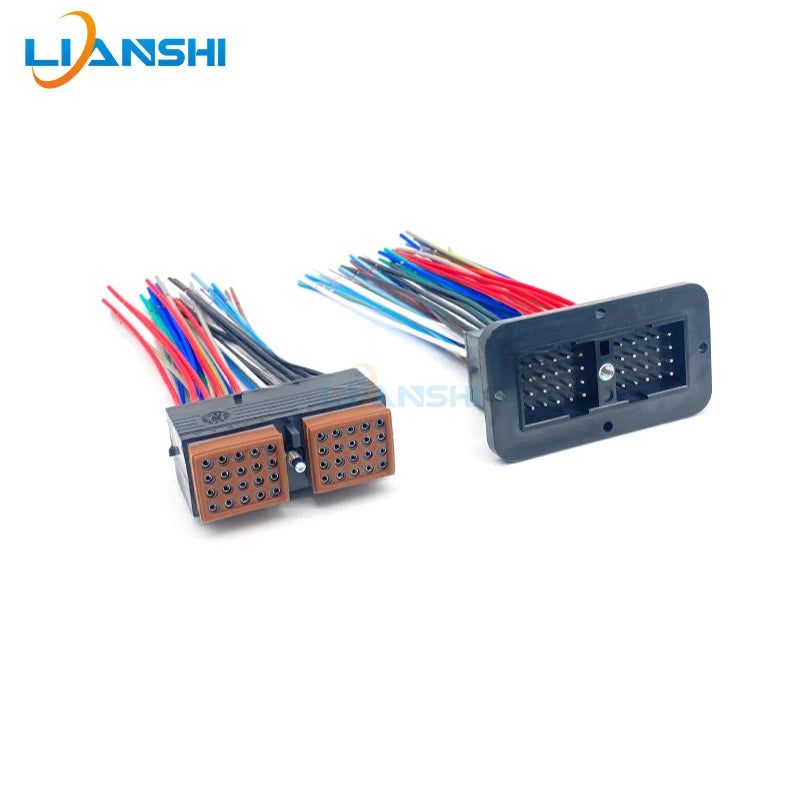 Apply carter 320 320 v1 / v2/311 d / 312 d / 315 d computer board plug line excavator parts 40 pin harness
