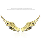 Car Decorative Wings, Three-dimensional Angel Wings Tail Stickers Metal Car Logo Personalized Decorative Car Stickers Amagi